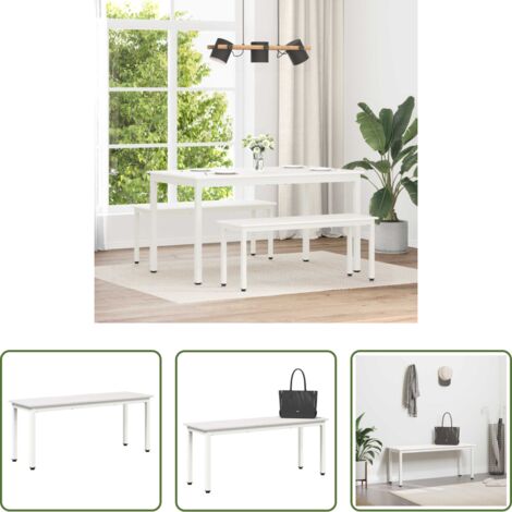 vidaXL Banco de pino -  Banco 110 x 35 x 45 cm Madera de pino macizo