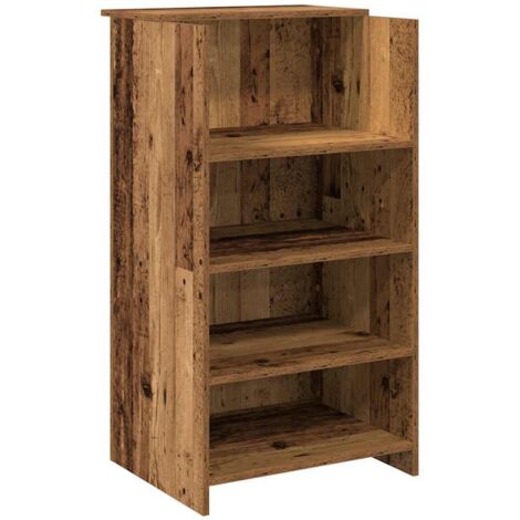 vidaXL Banco Reception Legno Antico 55x50x103,5 cm Legno Multistrato