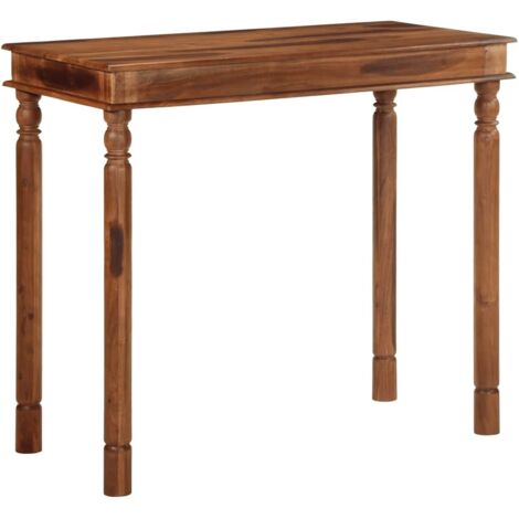 vidaXL Bar Table 120x60x107 cm Solid Wood Acacia