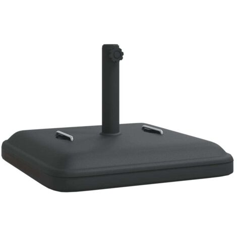 vidaXL Base per Ombrellone con Manici per Pali Ø38/48 mm 27kg Quadrata