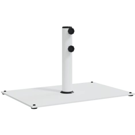 vidaXL Base per Ombrellone per Pali Ø32/38/48 mm 15 kg Rettangolare