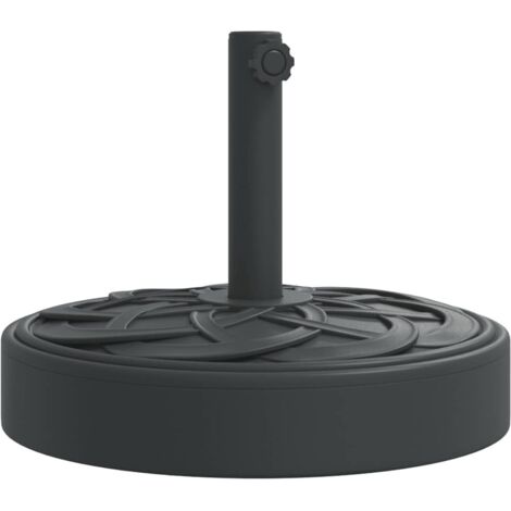 vidaXL Base per Ombrellone per Pali Ø38/48 mm 25 kg Rotonda
