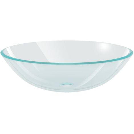 Basin Tempered Glass 42 cm Transparent