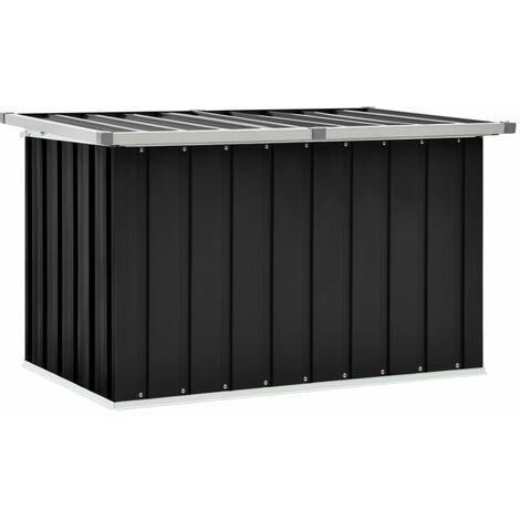 vidaXL Baule da Giardino Antracite 109x67x65 cm