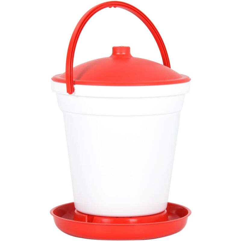 

Bebedero automático para aves 18 L - Rojo - Vidaxl