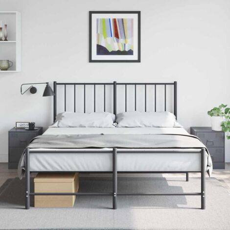 vidaXL Bedside Cabinets 2 pcs Anthracite 34,5x39x44 cm Steel