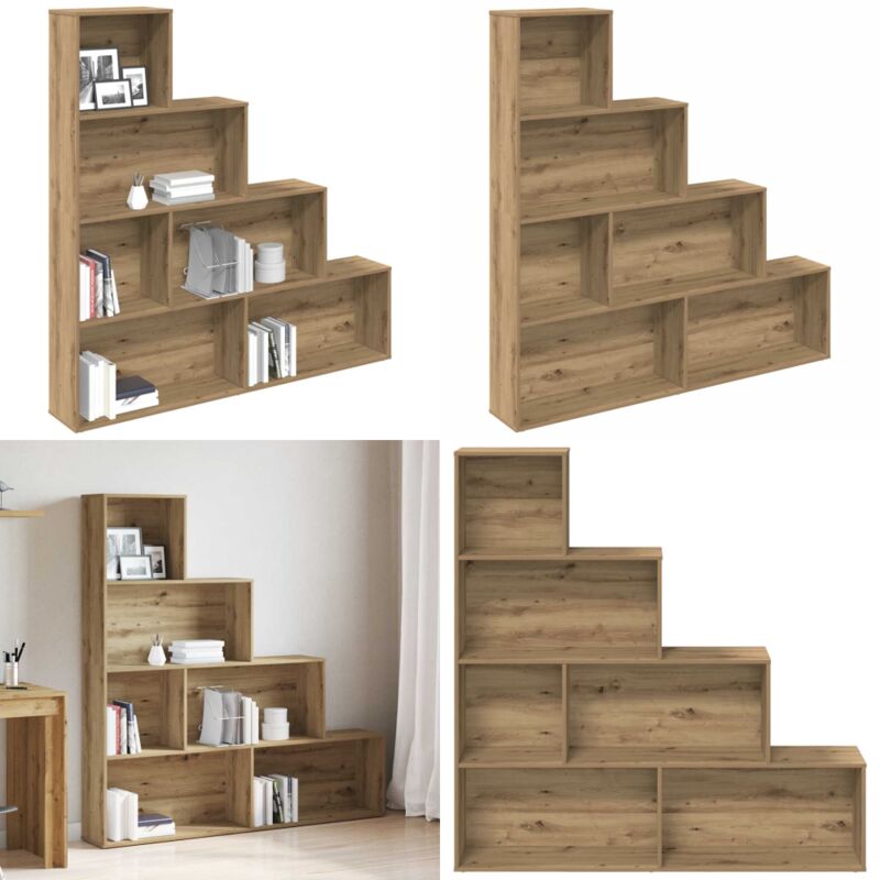 Vidaxl - Bibliothèque chêne artisanal 157x24x160 cm bois d'ingénierie