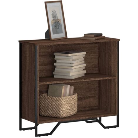 vidaXL Bibliothèque chêne marron 80x31x74,5 cm bois d'ingénierie
