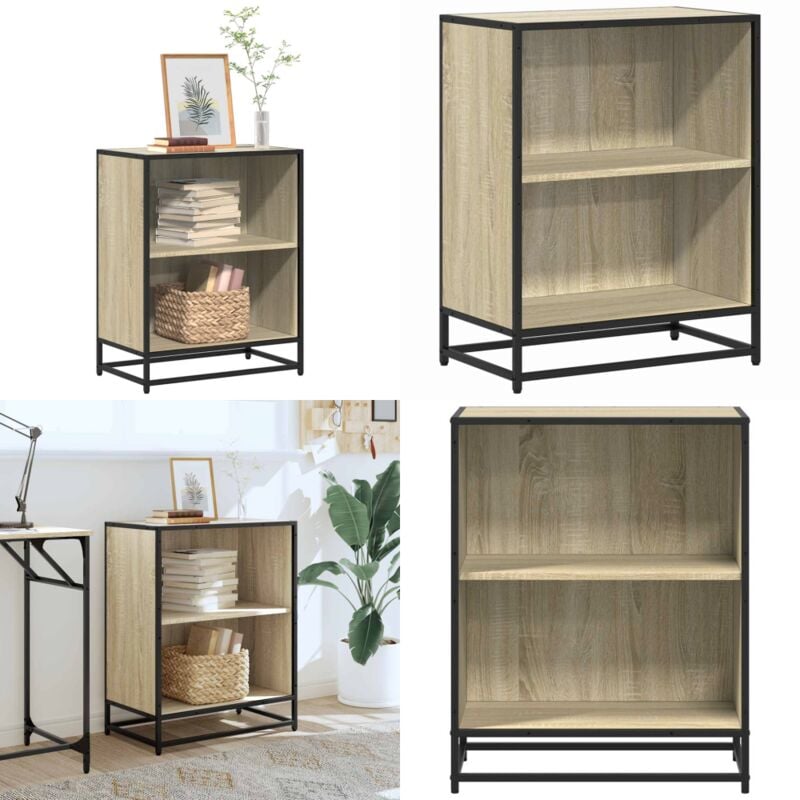 Vidaxl - Bibliothèque chêne sonoma 60x35x76 cm bois d'ingénierie