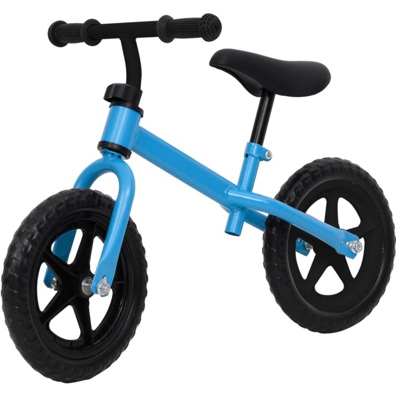 

Bicicleta sin pedales 12 pulgadas azul - Azul - Vidaxl