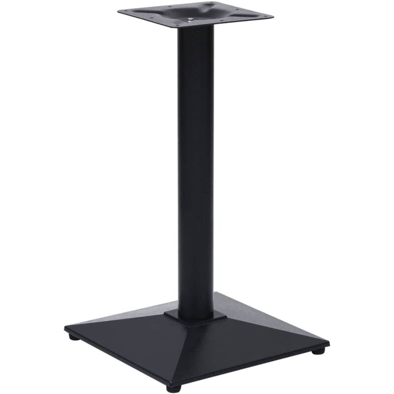 Bistro Table Leg Black 41x41x72 cm Cast Iron vidaXL