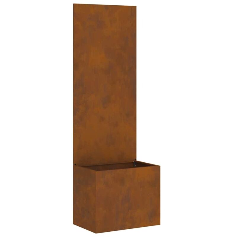 Garden Privacy Screen Rusty 50 X 140 Cm Weathering Steel Vidaxl