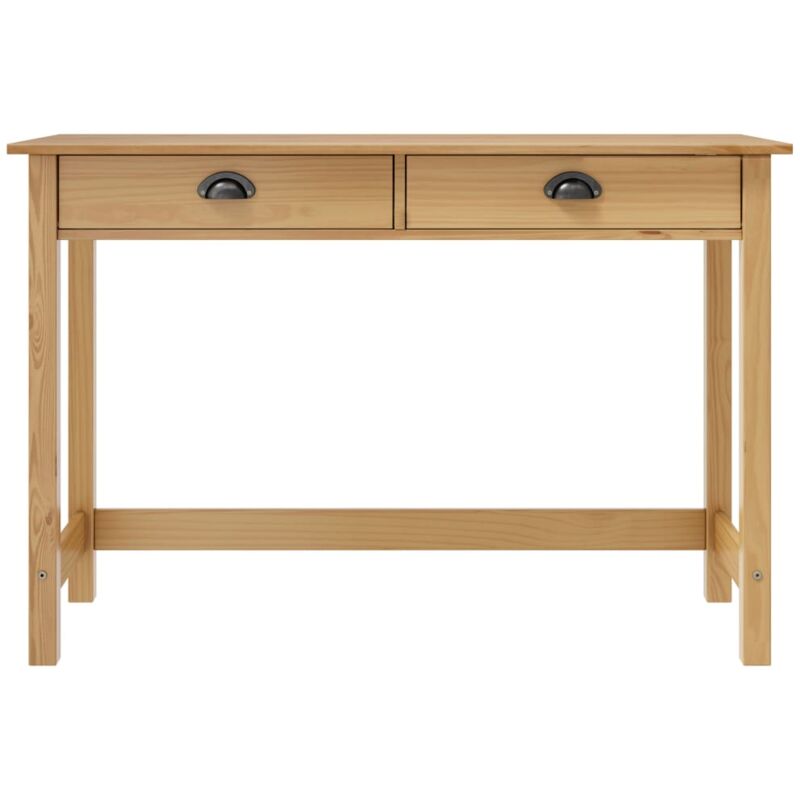 Vidaxl - Table console Hill Range avec 2 tiroirs 110x45x74 cm Pin solide