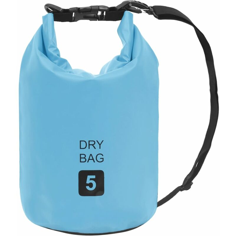 

vidaXL Bolso acuático impermeable PVC azul 5 L