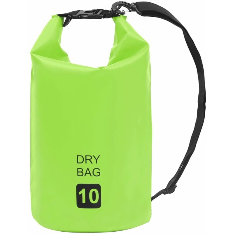 

vidaXL Bolso acuático impermeable PVC verde 10 L