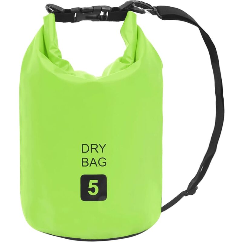 

vidaXL Bolso acuático impermeable verde 5 L PVC