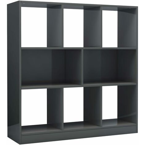 vidaXL Book Cabinet 97.5x29.5x100 cm Chipboard File Cabinet Bookshelf Book Rack Office Highboard Storage Chest Furniture Multi Colours