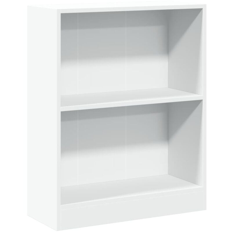 Vidaxl - Bookshelf White 60x24x76 cm Engineered Wood