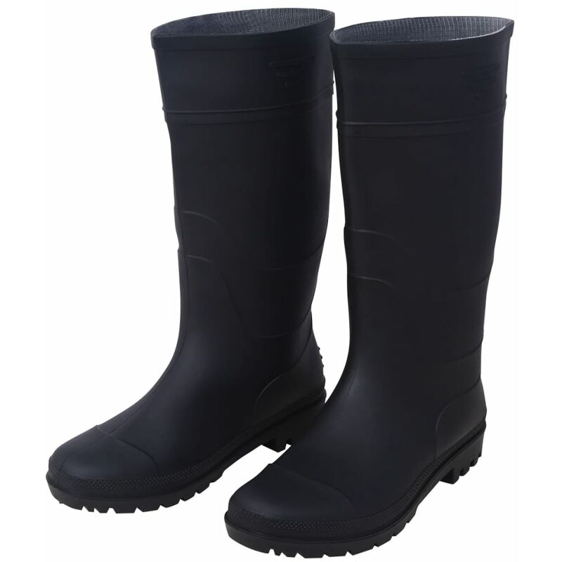 

vidaXL Botas de agua negras talla 40 - Negro