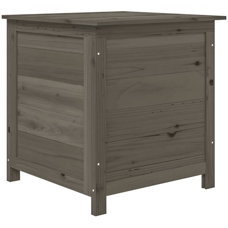 Boîte à coussins d'extérieur Anthracite 50x50x56cm Sapin massif vidaXL - Anthracite