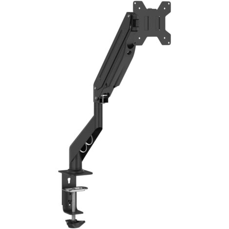 vidaXL Braccio TV Singolo per Schermo Max 27 Pollici Molla a Gas 20 kg