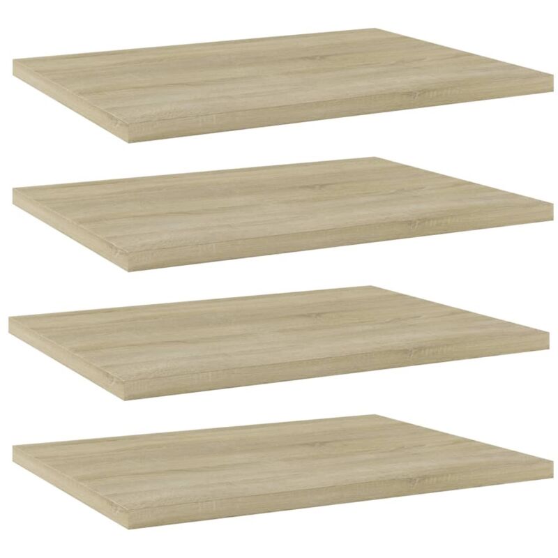 Bücherregal-bretter 4 Stk. Sonoma-eiche 40x30x1, 5 Cm Vidaxl