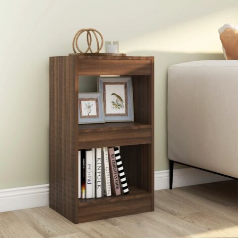 vidaXL Bücherregal Eichenbaum Braun 40x30x72 cm