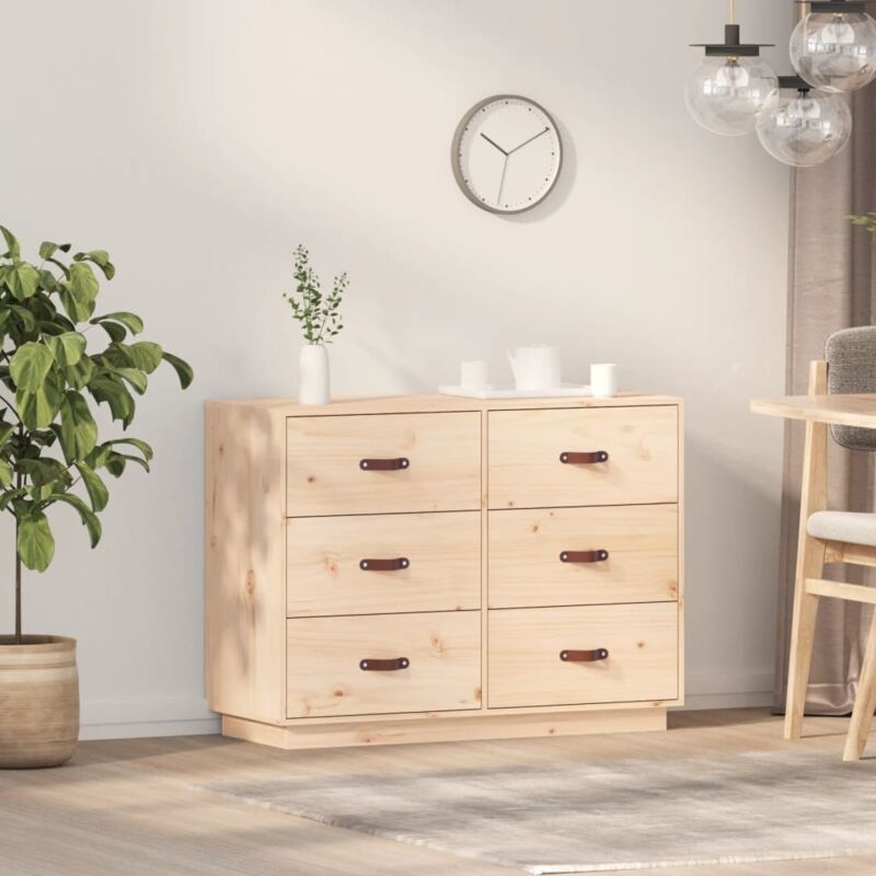 Vidaxl - Buffet 100x40x75 cm Bois massif de pin