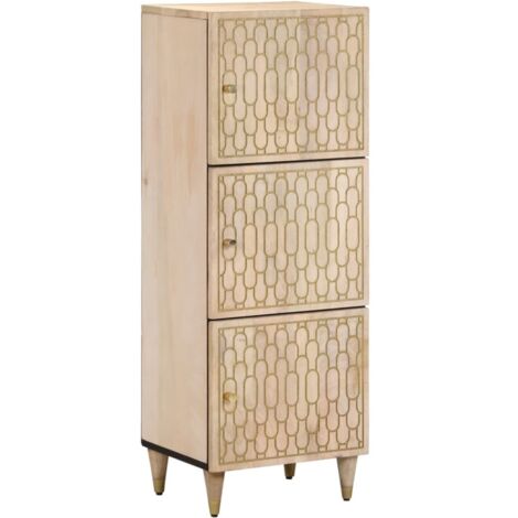 vidaXL Buffet 40x33x110 cm aus massivem Mango-Holz