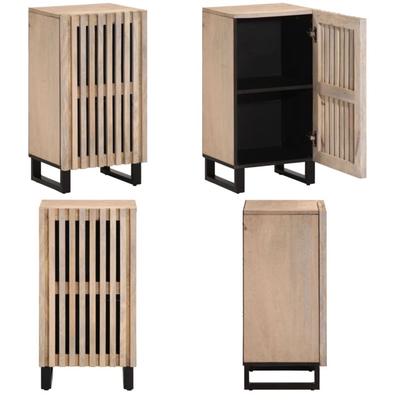 Vidaxl - Buffet 40x34x75 cm bois massif de manguier
