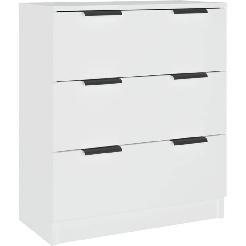 Buffet Blanc 60x30x70 cm Bois d'ingénierie Vidaxl