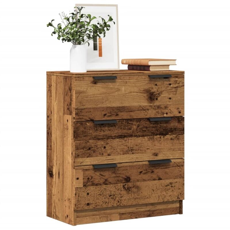 Vidaxl - Buffet vieux bois 60x30x70 cm bois d'ingénierie