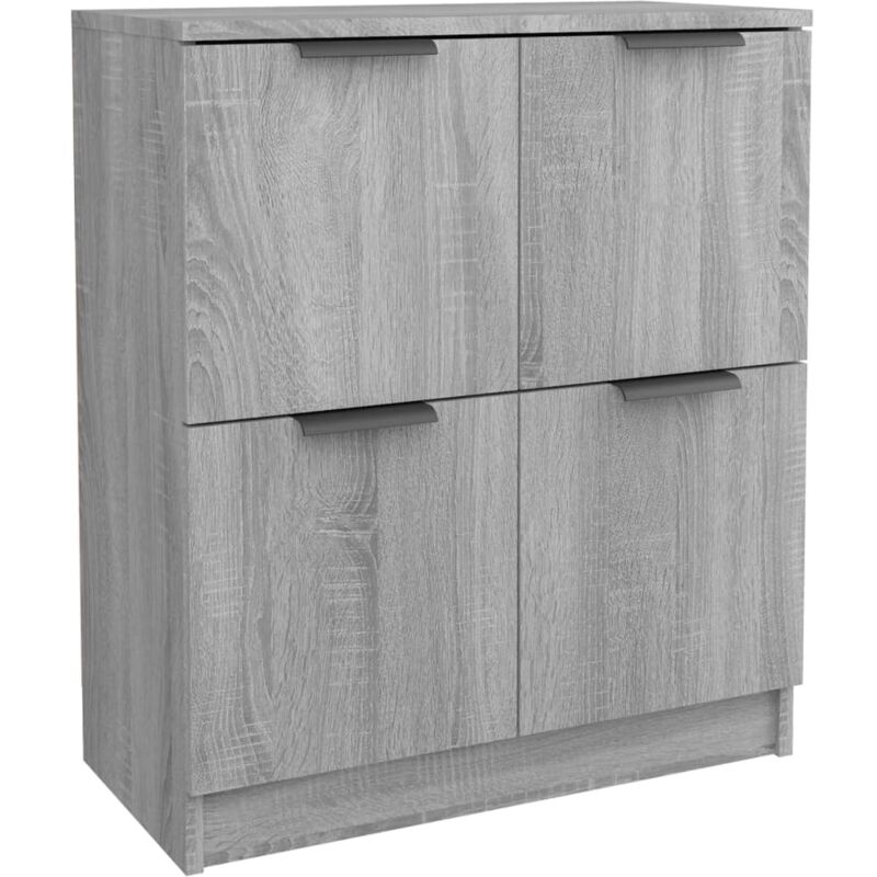 Buffet Sonoma gris 60x30x70 cm Bois d'ingénierie vidaXL