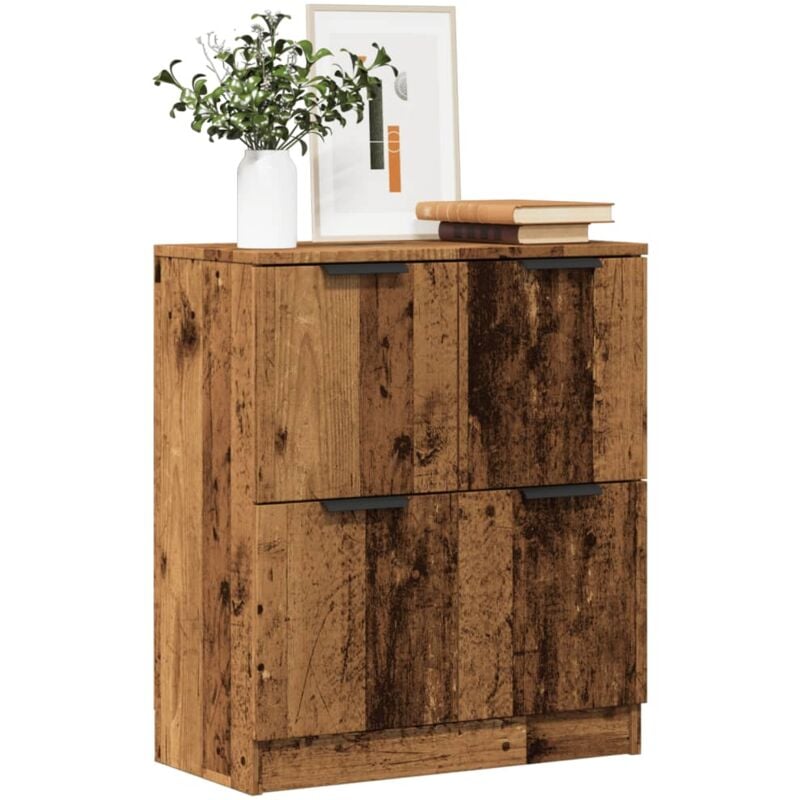 Vidaxl - Buffet vieux bois 60x30x70 cm bois d'ingénierie