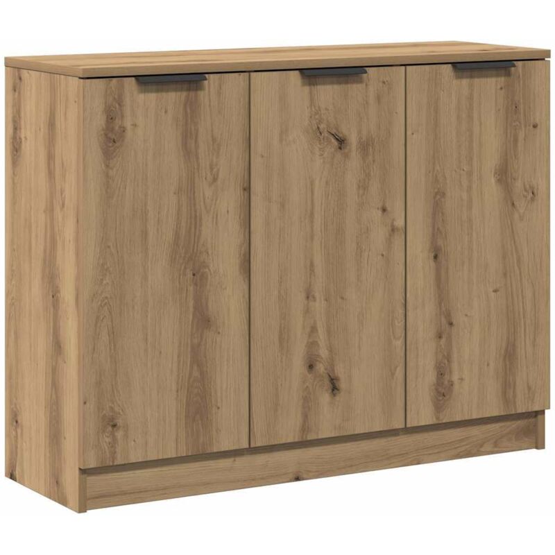 Vidaxl - Buffet chêne artisanal 90,5x30x70 cm bois d'ingénierie