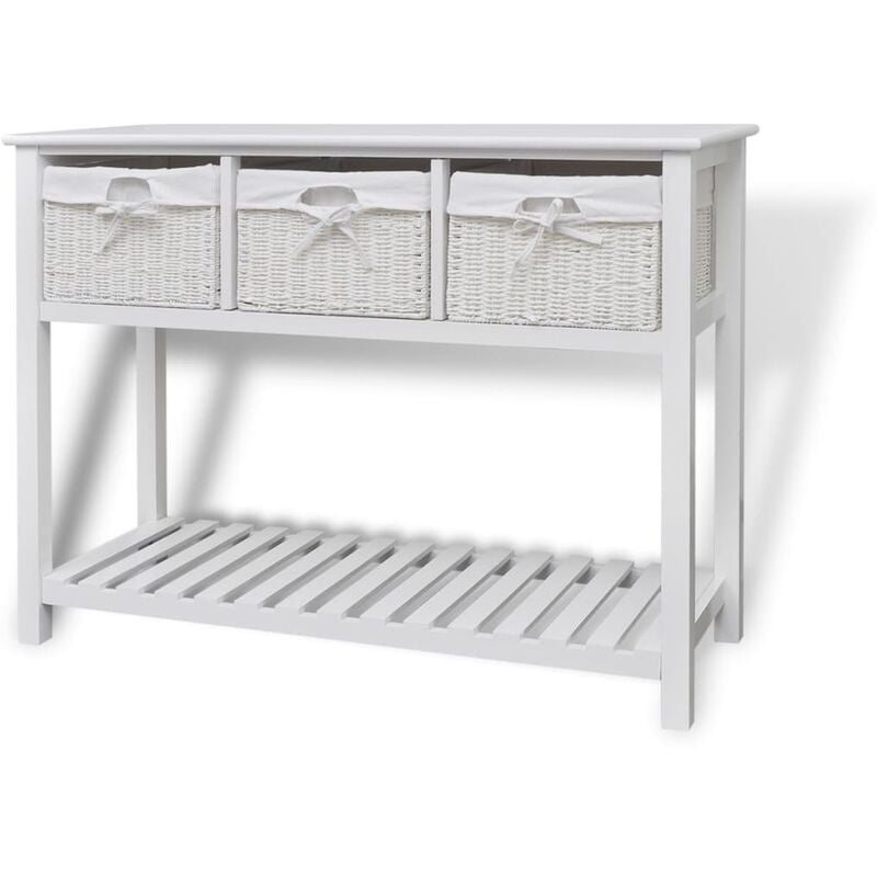 Buffet de rangement Blanc Vidaxl