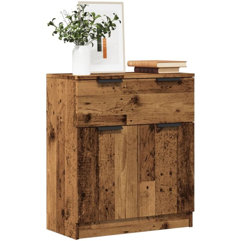 Buffet vieux bois 60x30x70 cm bois d'ingénierie vidaXL