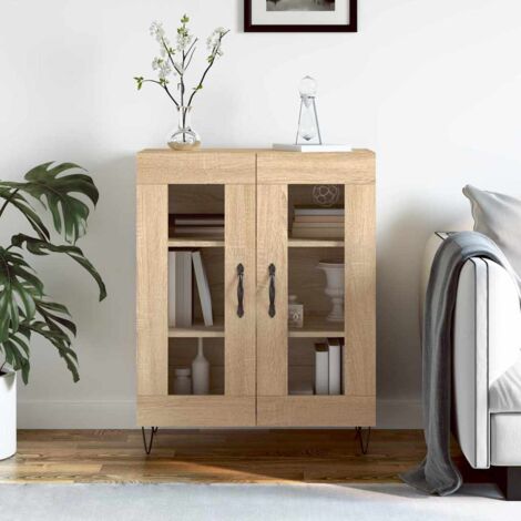 vidaXL Buffet Sonoma-Eiche 69,5x34x90 cm aus Spanplatte