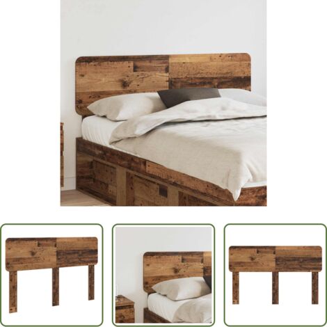 vidaXL Cabecera de madera vieja -  Cabecero Madera Vieja 140 cm Madera contrachapada