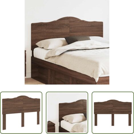 vidaXL Cabecero de roble -  Cabecero Roble Marrón 150 cm Madera contrachapada
