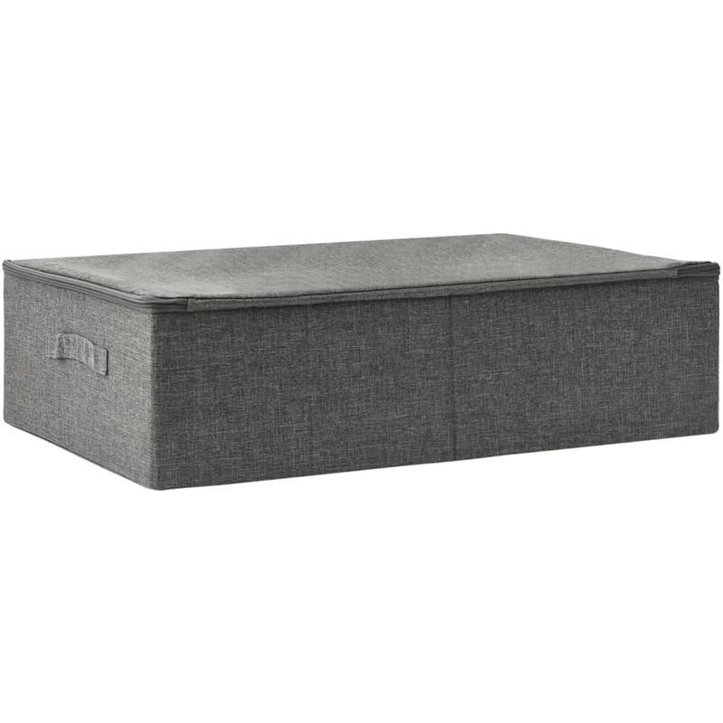 

Caja de almacenaje tela gris antracita 70x40x18 cm - Antracita - Vidaxl