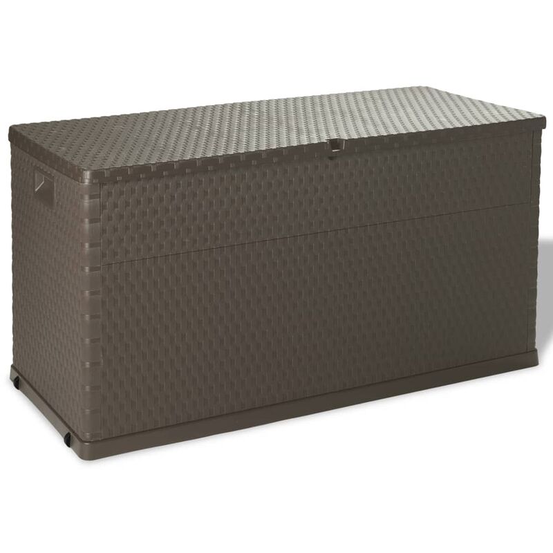 

Caja de almacenamiento de jardín marrón 120x56x63 cm - Marrón - Vidaxl