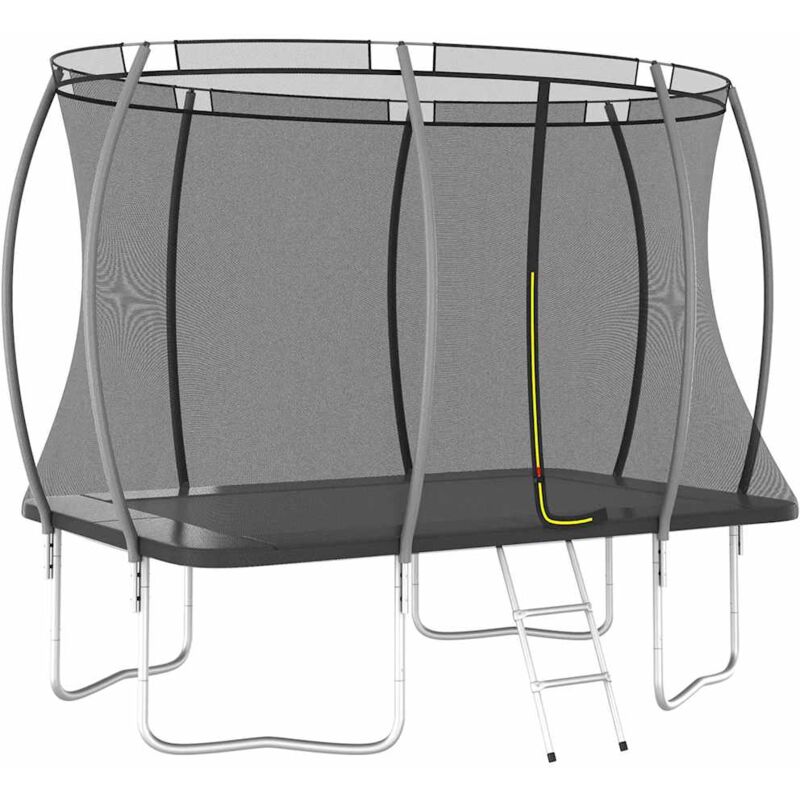 

vidaXL Cama elástica rectangular 150 kg 274x183x76 cm