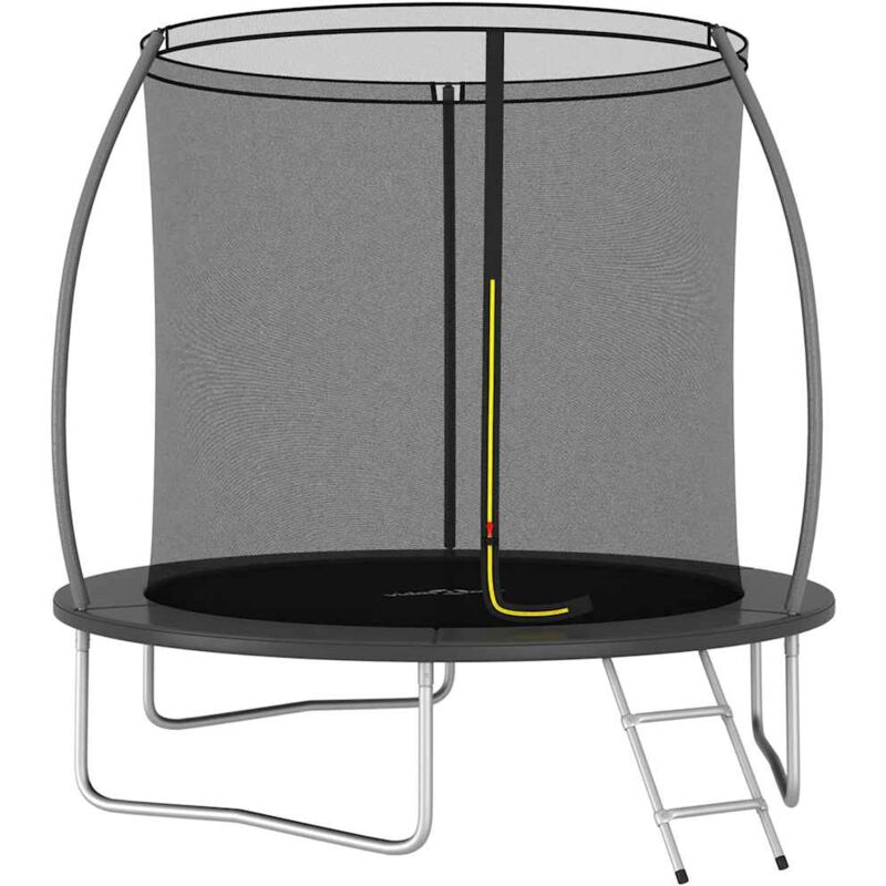 

vidaXL Cama elástica redonda 100 kg 244x55 cm