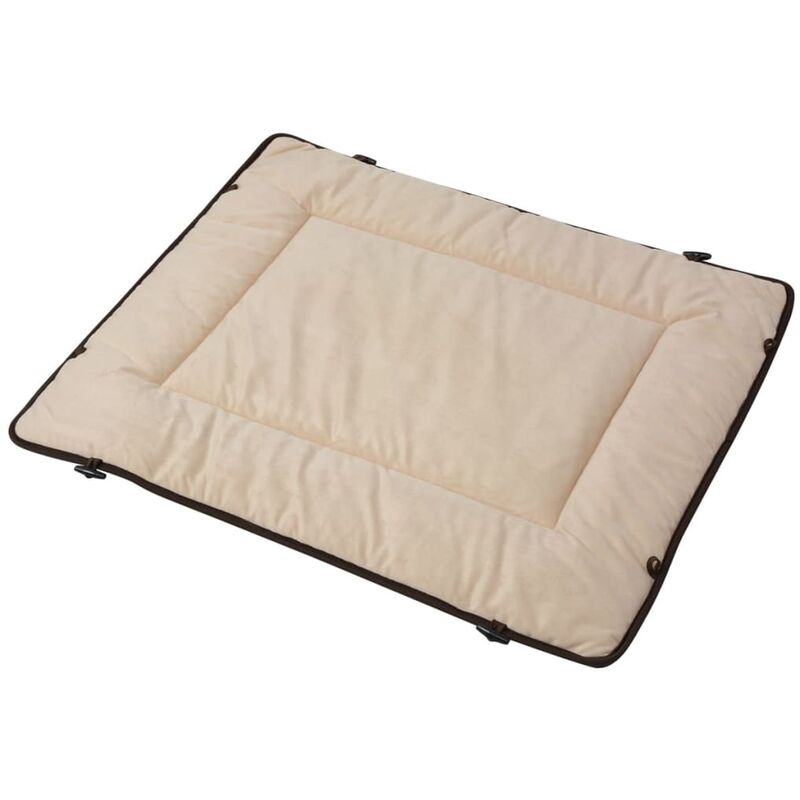 

vidaXL Cama Estera para Perro Marrón 65x80 cm - Marrón