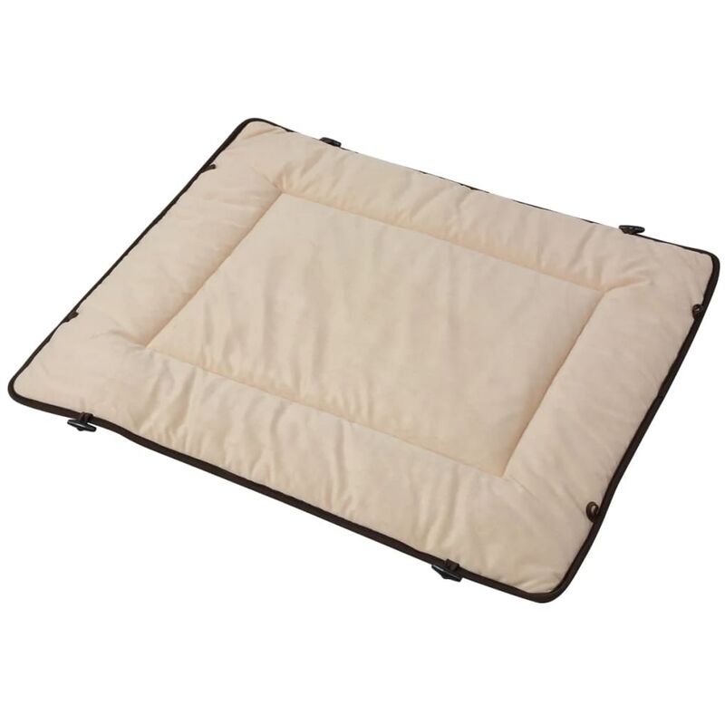

vidaXL Cama Estera para Perro Marrón 65x100 cm - Marrón