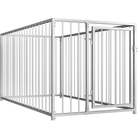 vidaXL Canile da Esterno 100x200x100 cm