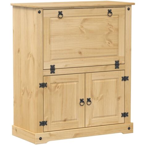 vidaXL Cantinetta per Vini Corona 97x45x114 cm Legno Massello di Pino