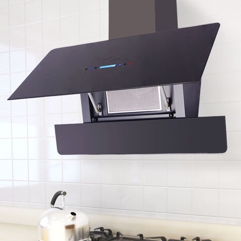Image of Cappa Cucina con Schermo Touch 3 livelli di velocità vari colori colore : nero