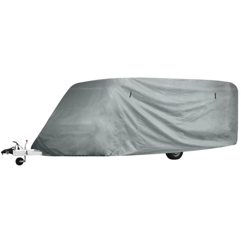 Caravan Cover Grey m Vidaxl Grey